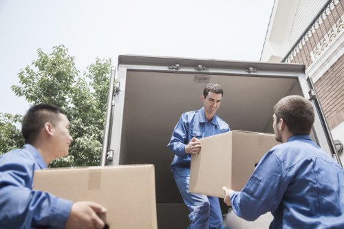 Moving day logistics for East Barnet removals